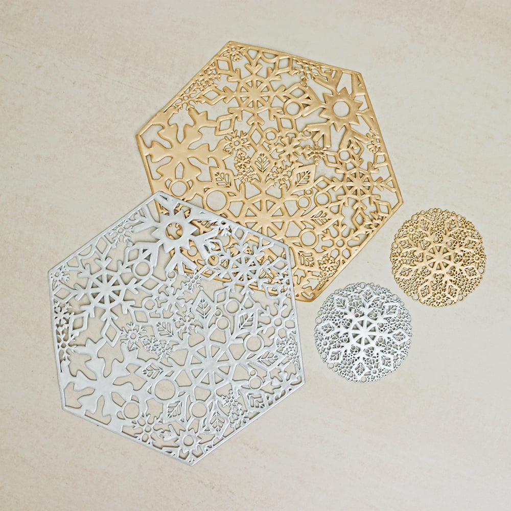 スノーフレークソフトミニマット3P / スノーフレークソフトマット